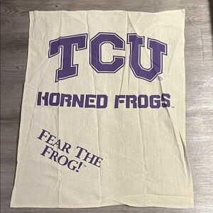 TCU Horned Frogs |  Beige canvas